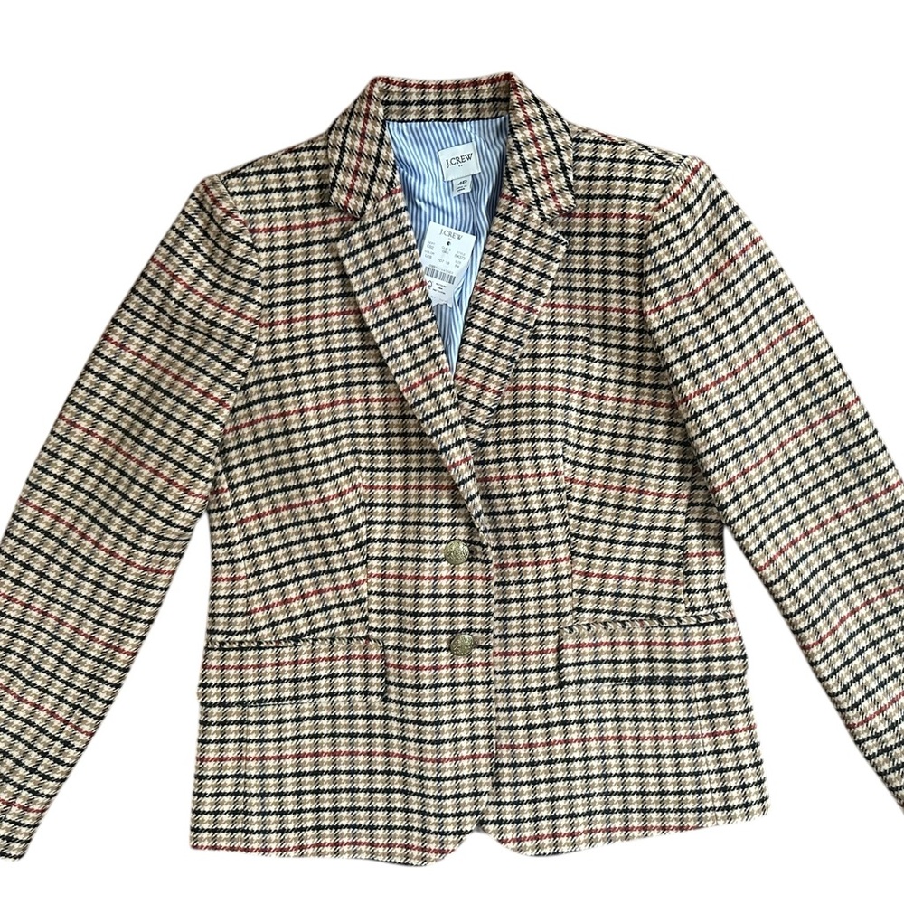 J.Crew Plaid Blazer